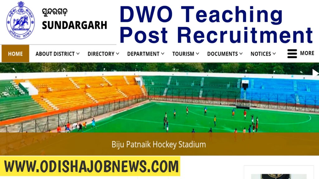 DWO Sundargarh Recruitment 2023
